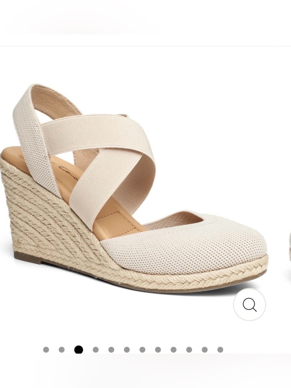 Espadrille wedges by Me Too